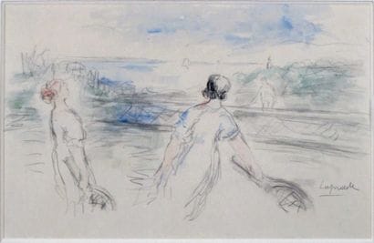 TENNIS. LAPRADE Pierre (1875-1931). 