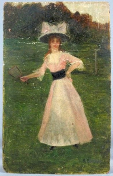 TENNIS. BRÉMOND Marie-Jeanne (?-1926). 