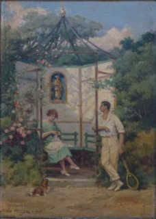 TENNIS. MONGE Jules (1855-1934). 