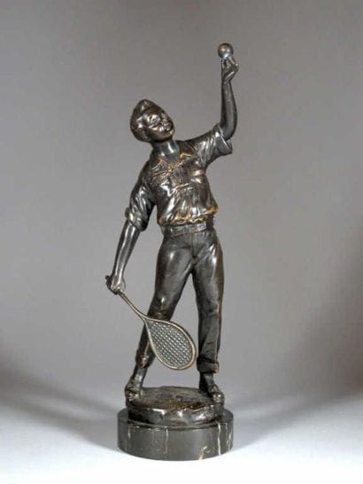 TENNIS. OMERTH Georges (actif entre 1895...