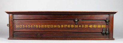 JEUX DE BALLE / BILLARD. Compteur de points...