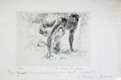 ATHLETISME. DUNOYER DE SEGONZAC André Albert...