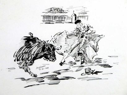 TAUROMACHIE. SIRERA Luis (XXe siècle). 