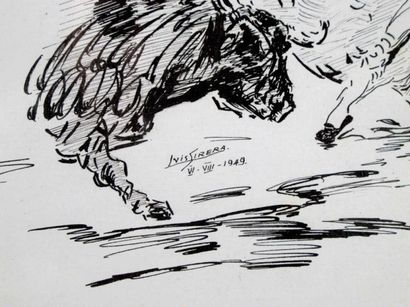 TAUROMACHIE. SIRERA Luis (XXe siècle). 