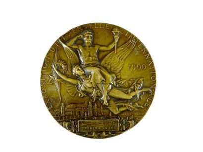 JEUX OLYMPIQUES / Paris 1900. Médaille commémorative...