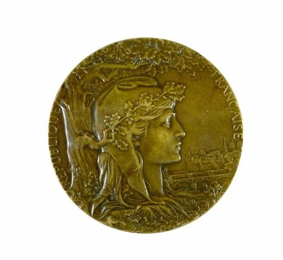 JEUX OLYMPIQUES / Paris 1900. Médaille commémorative...