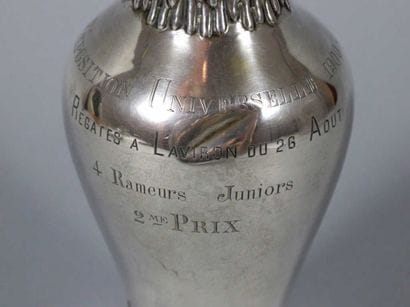 JEUX OLYMPIQUES / Paris 1900. Trophée en...