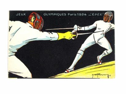 JEUX OLYMPIQUES / Paris 1924. HL ROOWY (Stanley...