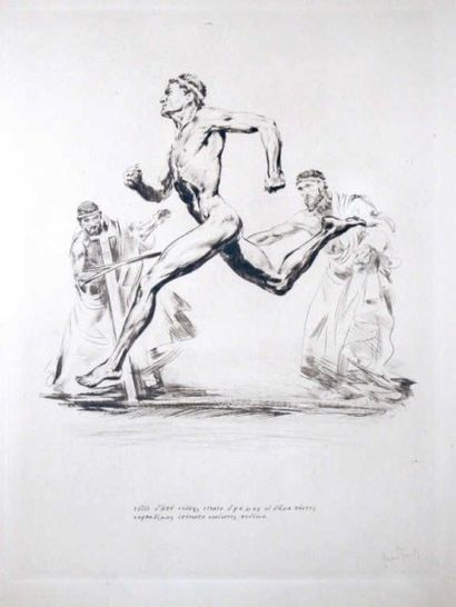JEUX OLYMPIQUES / Berlin 1936. JACOBY Jean...