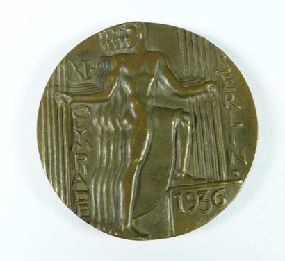 JEUX OLYMPIQUES / Berlin 1936. Médaille en...