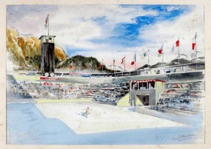 JEUX OLYMPIQUES / Garmisch 1936. BEKKER Conrad...