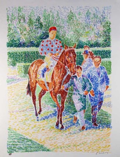 SPORTS EQUESTRES / EQUITATION. MENDJISKY...