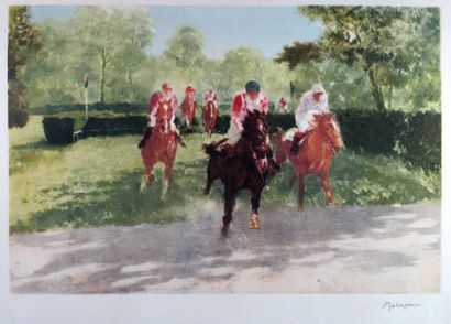 SPORTS EQUESTRES / EQUITATION. MALESPINA...
