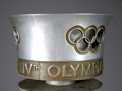 JEUX OLYMPIQUES / Londres 1948. Torche officielle...