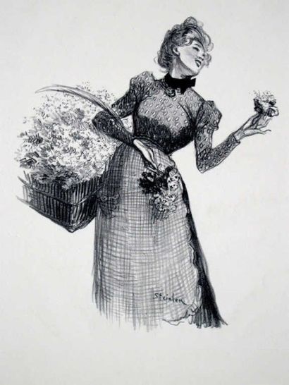 Théophile-Alexandre STEINLEN (1859-1923)
Titres...