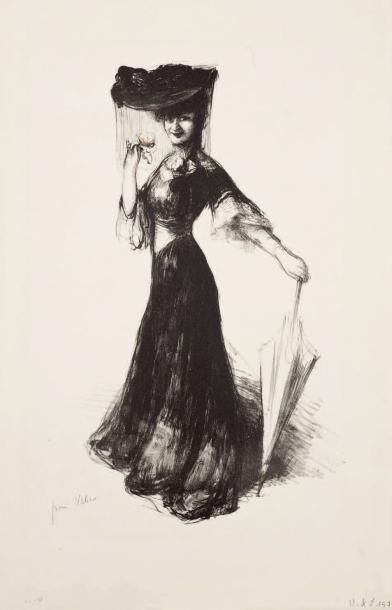 Jean VEBER (1864-1928)
La Dame à la rose....