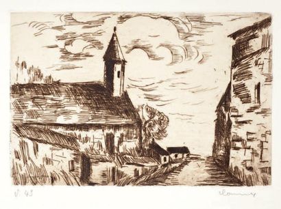 Maurice de Vlaminck (1876-1958)
L'Église...