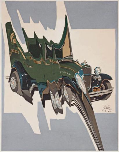 CESAR (Cesar Baldaccini, dit) (1921-1998)
Voiture...