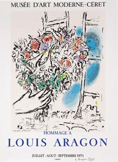Marc CHAGALL (1887-1985) (d'après)
Hommage...