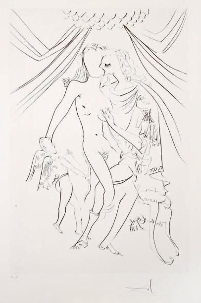 Salvador DALI (1904-1989)
Vénus, Mars et...