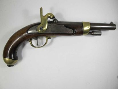 Pistolet d'arçon modèle 1822 T bis. Canon...