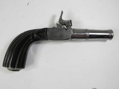 Fusil de chasse à percussion deux coups....