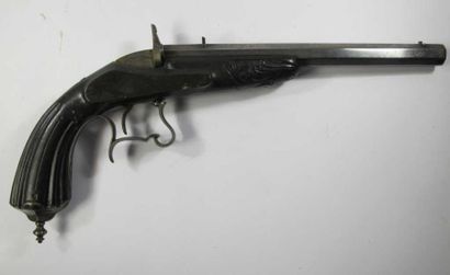 Pistolet de tir Flobert, un coup, calibre...