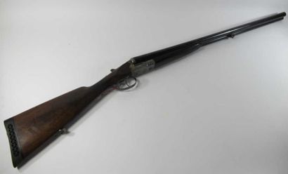 Fusil de chasse Hammerless, deux coups, calibre...