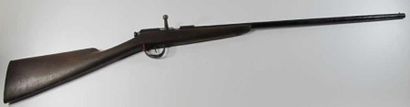 Carabine à verrou, calibre 12mm. Crosse en...