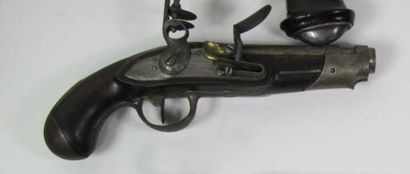 Pistolet de gendarmerie modèle An IX. Garnitures...