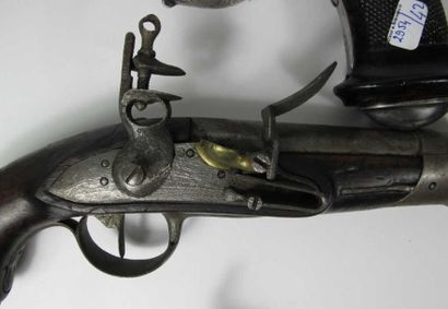 Pistolet de gendarmerie modèle An IX. Garnitures...