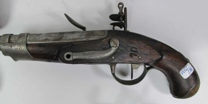 Pistolet de gendarmerie modèle An IX. Garnitures...