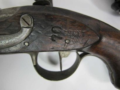 Pistolet de gendarmerie modèle An IX. Garnitures...