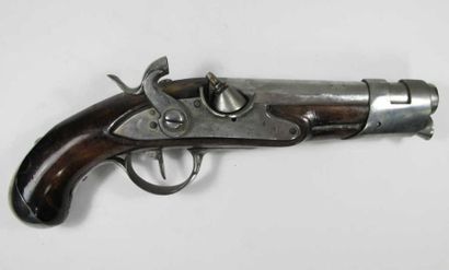 Pistolet de gendarmerie modèle An IX, transformé...