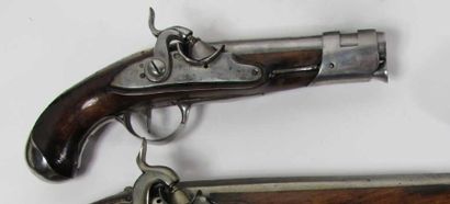 Pistolet de gendarmerie modèle An IX, transformé...