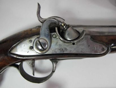 Pistolet de gendarmerie modèle An IX, transformé...