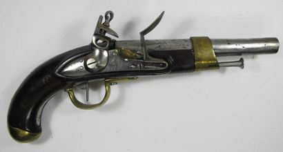 Pistolet d'arçon modèle An XIII. Platine...