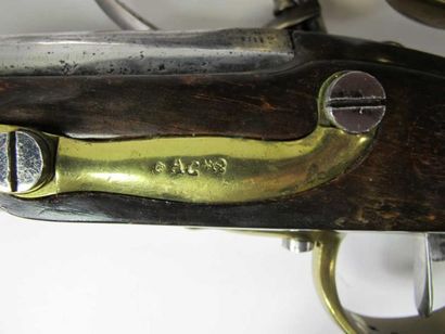 Pistolet d'arçon modèle An XIII. Platine...