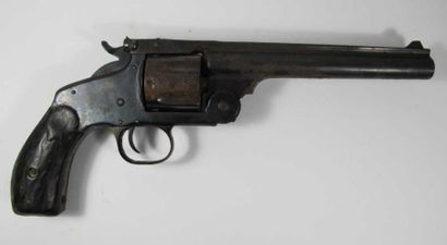 Revolver Smith & Wesson, six coups, calibre...