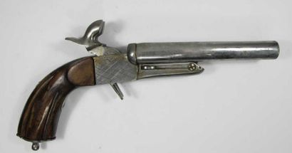 Lot: - Paire de pistolets à broche à coffre,...