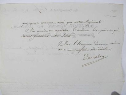Colonel Jean François CHRISTOPHE. Deux documents:...