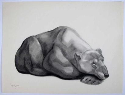 GUYOT GEORGES LUCIEN (1885-1973)
LE MATTE...