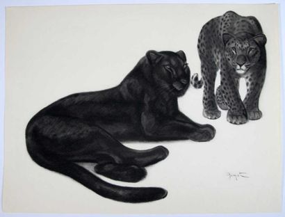 GUYOT GEORGES LUCIEN (1885-1973)
LE MATTE...