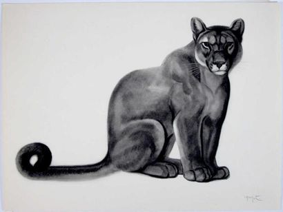 GUYOT GEORGES LUCIEN (1885-1973)
LE MATTE...