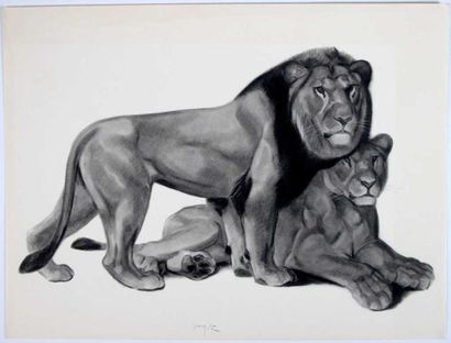 GUYOT GEORGES LUCIEN (1885-1973)
LE MATTE...