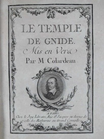 [MONTESQUIEU Charles de Secondat de]
Le Temple...