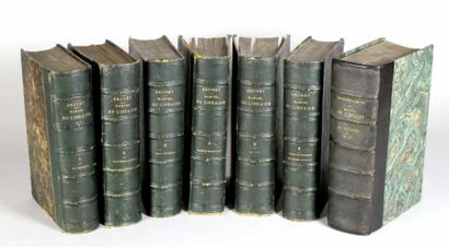 BRUNET Jacques-Charles
Manuel du libraire...