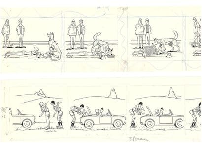 COQ
Lot de 51 strips dont série