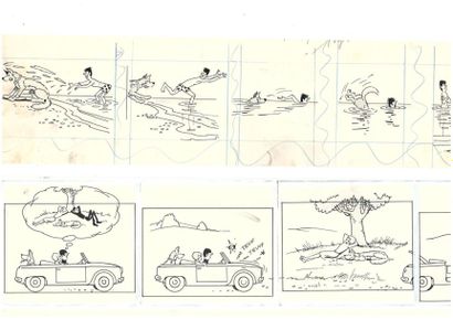 COQ
Lot de 51 strips dont série