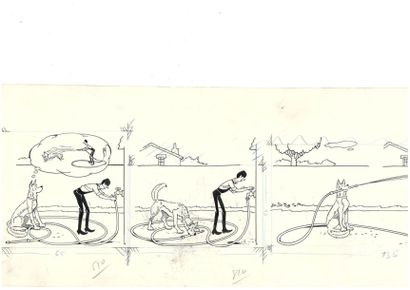 COQ
Lot de 21 strips grand format Haut.:...